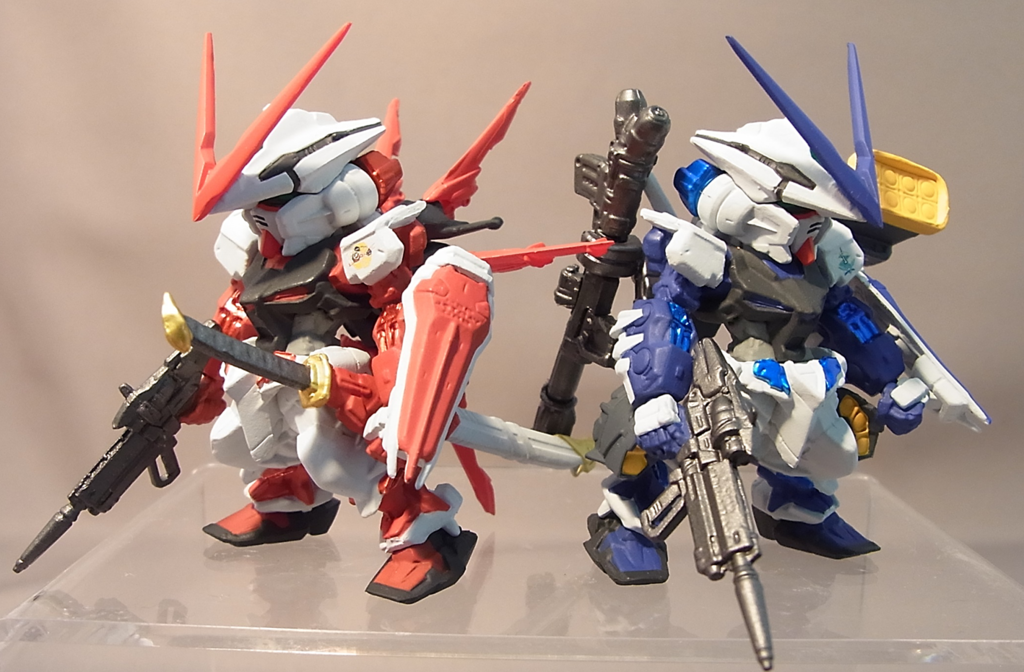 赤と青の風格！』レッドフレーム＆ブルーフレーム彩色テストショット