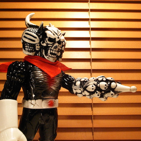 REAL HEAD × MIROCK TOY × SKULL TOYS ドクロックスマン