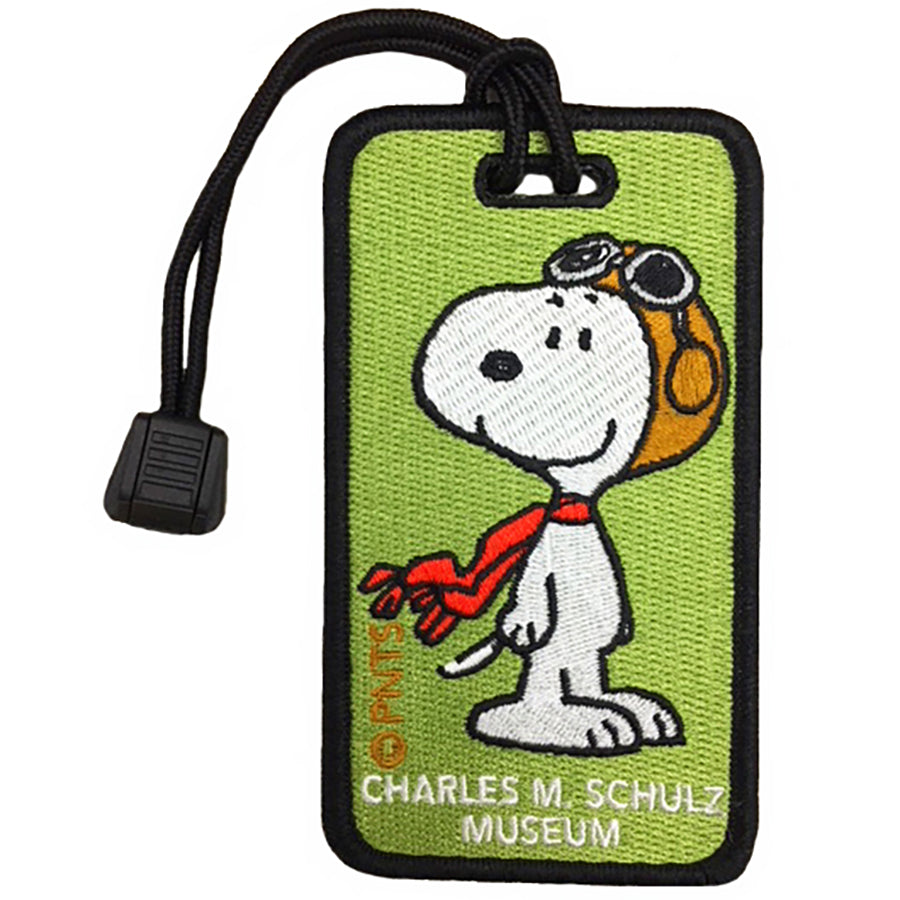 Flying Ace Luggage Tag – CHARLES M. SCHULZ MUSEUM STORE