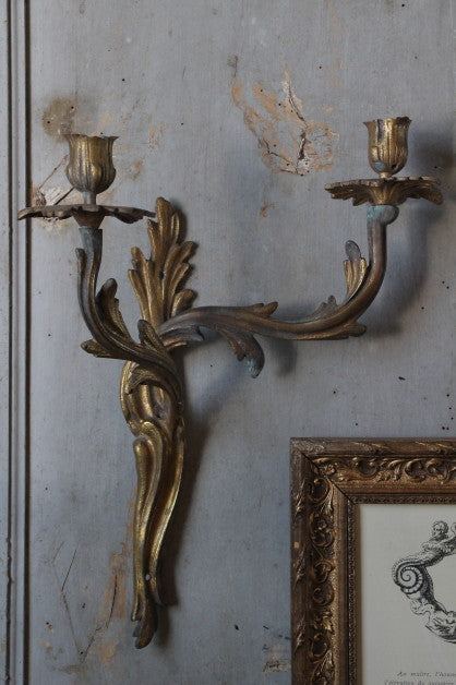 インテリアとして楽しめる壁掛けキャンドルホルダー フランス