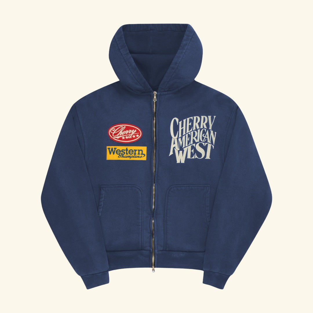Rodeo Champ Zip Up Hoodie – CHERRY LA