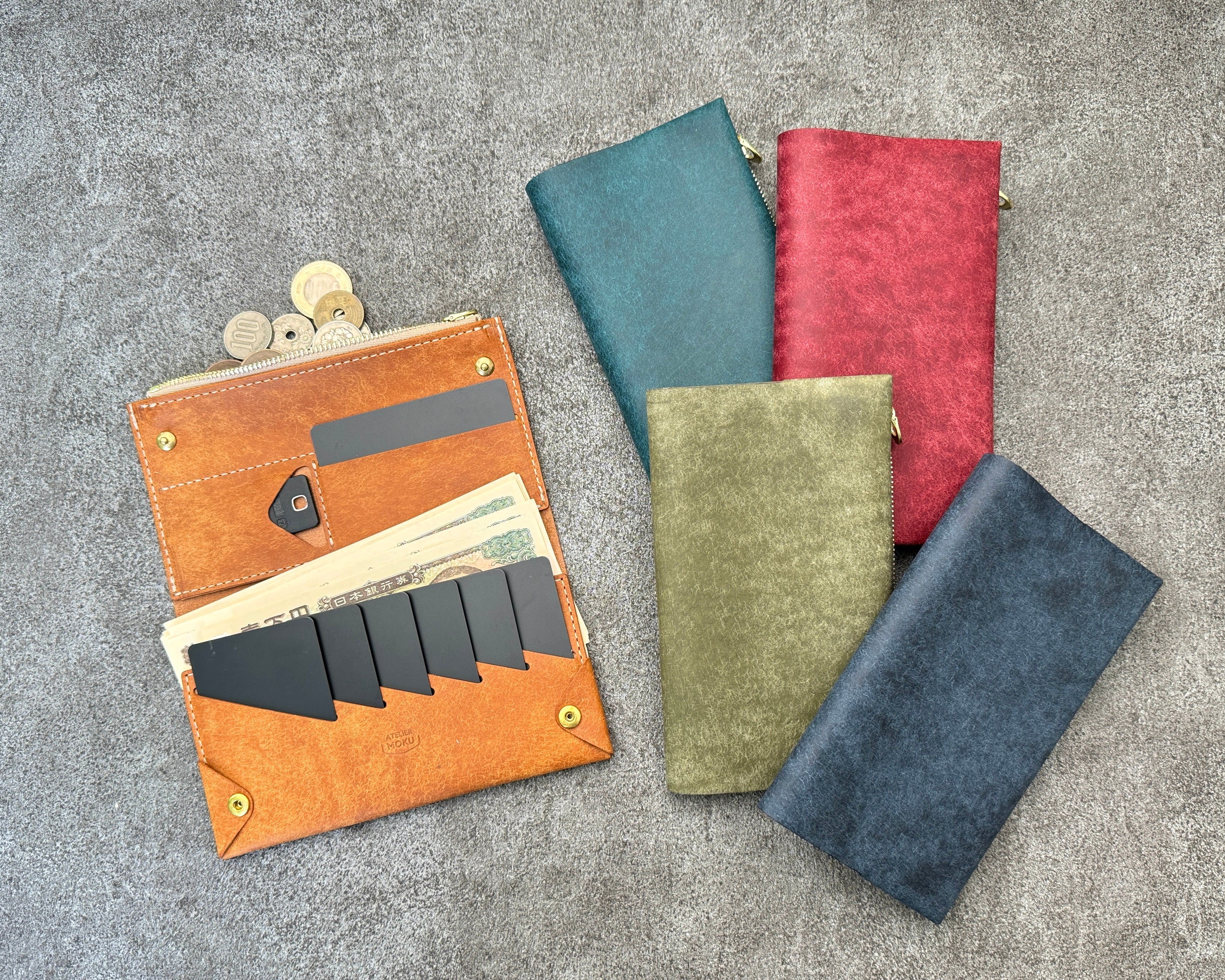 小さく薄い長財布UNO ver.2 Pueblo｜moku（モク） – CHOOSEBASE SHIBUYA