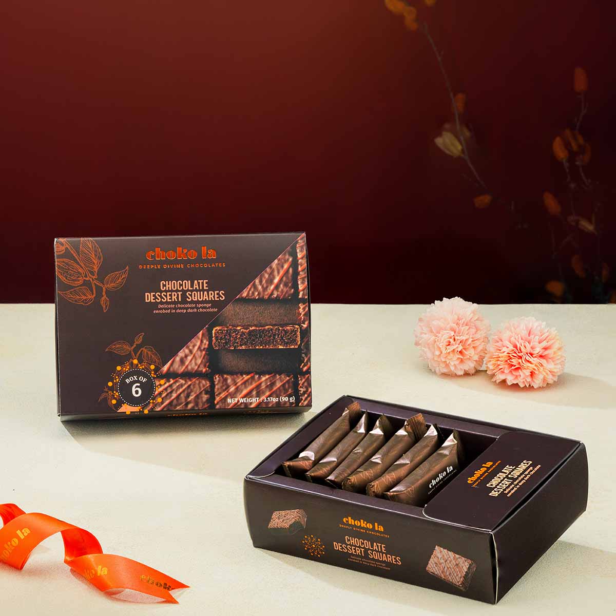 Chocolate Dessert Squares Gift Hamper – Choko La