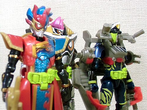 食玩 装動 仮面ライダーエグゼイド ステージ7 レビュー 繰府庵フィギュ間