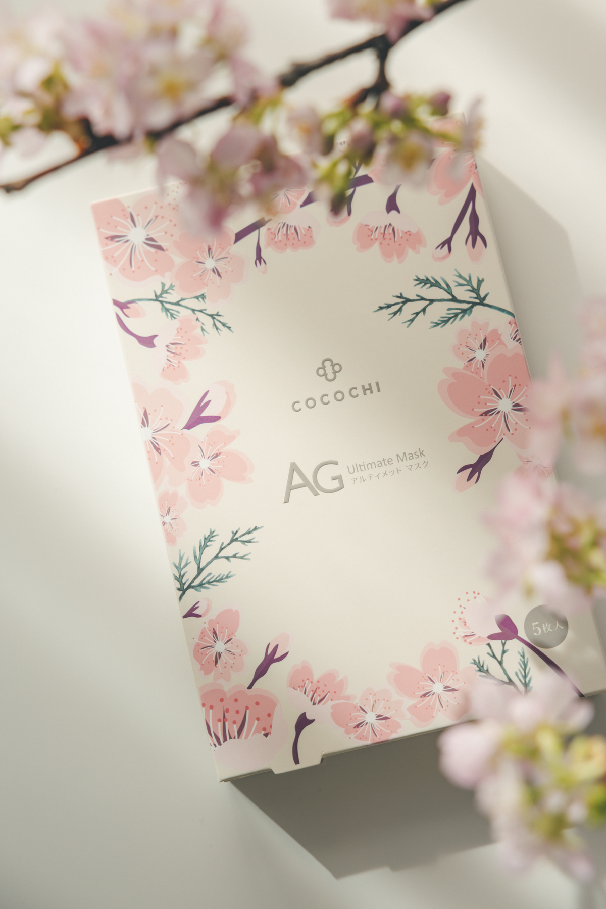 ココチ AG フェイシャルエッセンスマスク桜 – COCOCHI