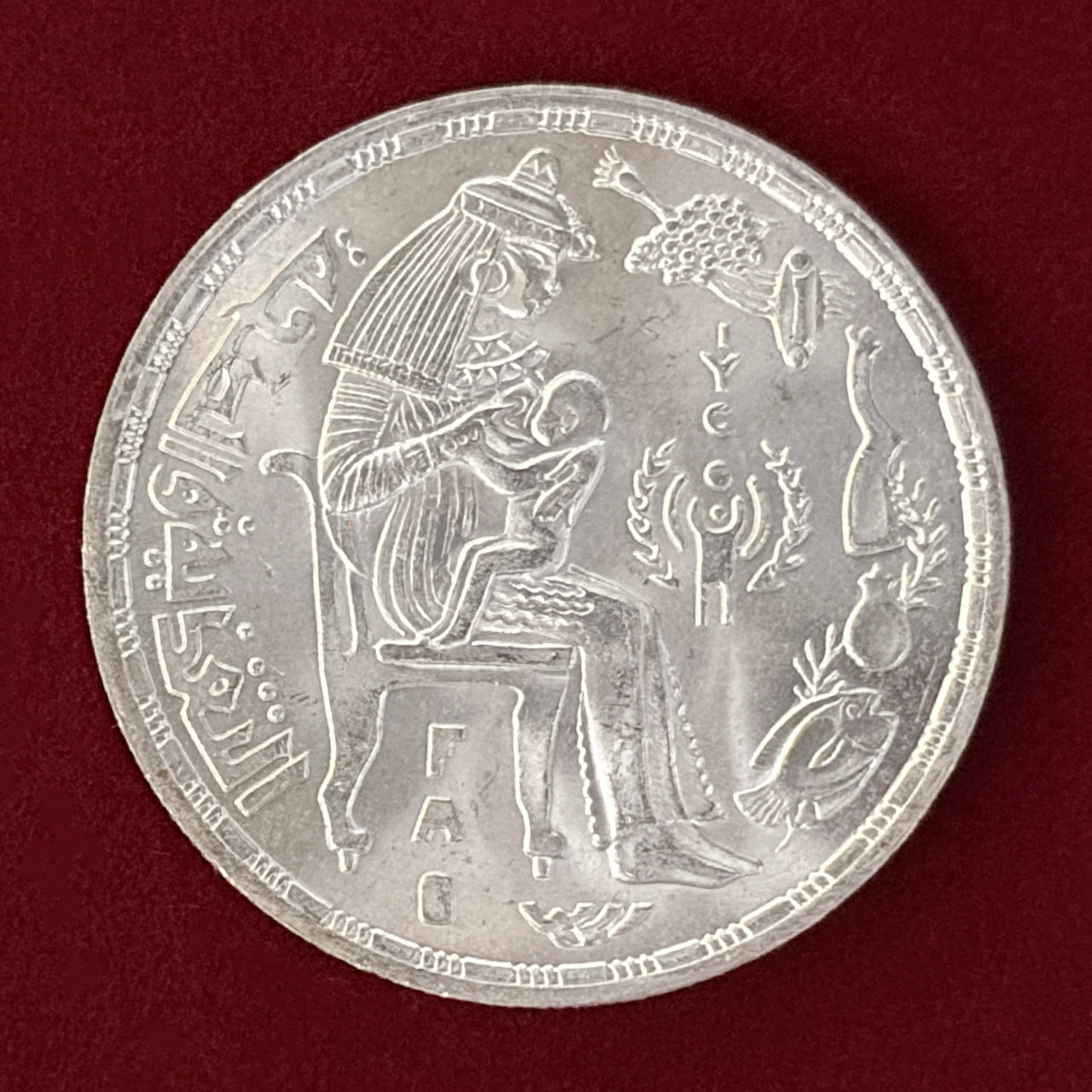 エジプト】子供の年 1ポンド 銀貨 1979［B-0000528］ – ワールド