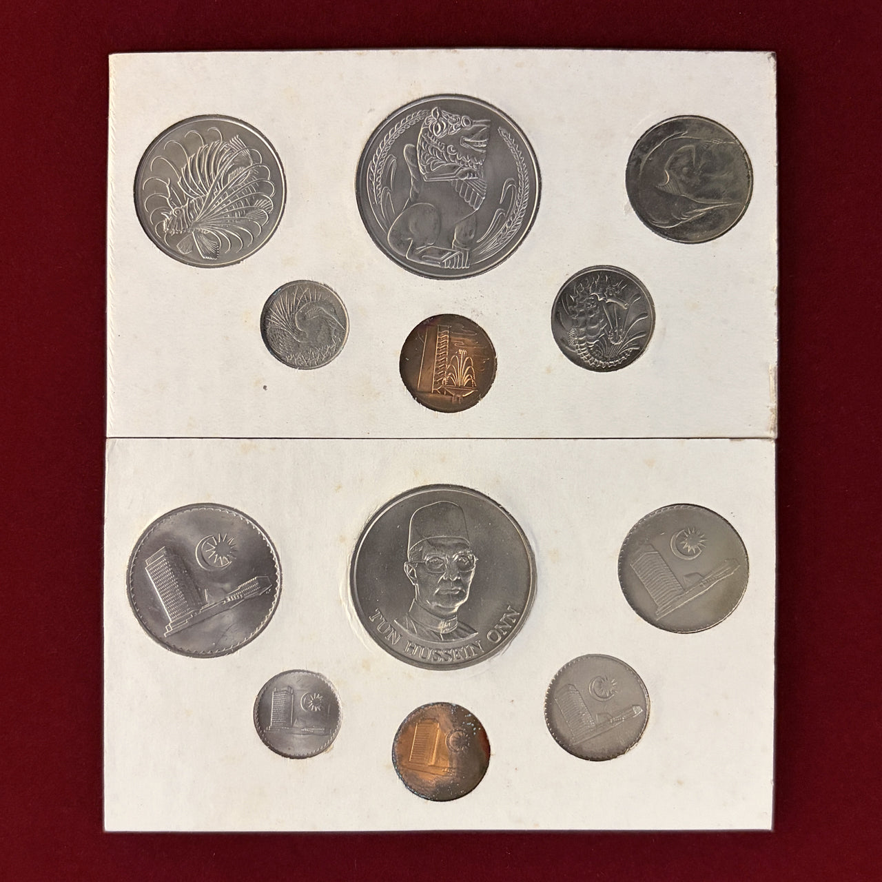 シンガポール・マレーシア】コインセット 12枚組［C-0000882