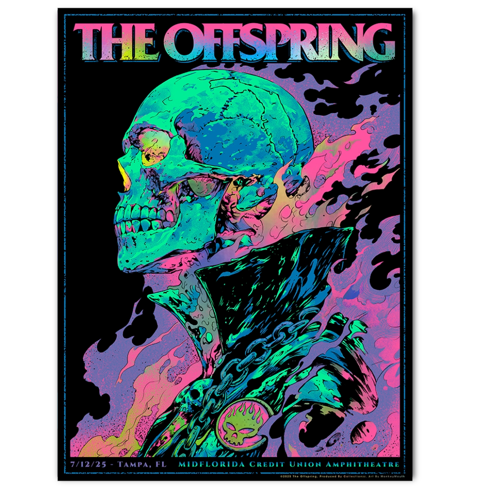 未開封)The Offspring 2025年ライブポスター 未開封)The Offspring