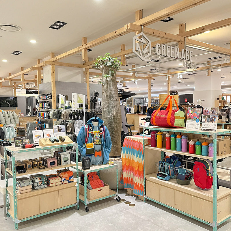 本日より開催！Fav_Our_Planet Kids collection@阪急うめだ本店 GREEN