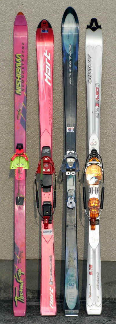 テレマークスキー ステップイン化