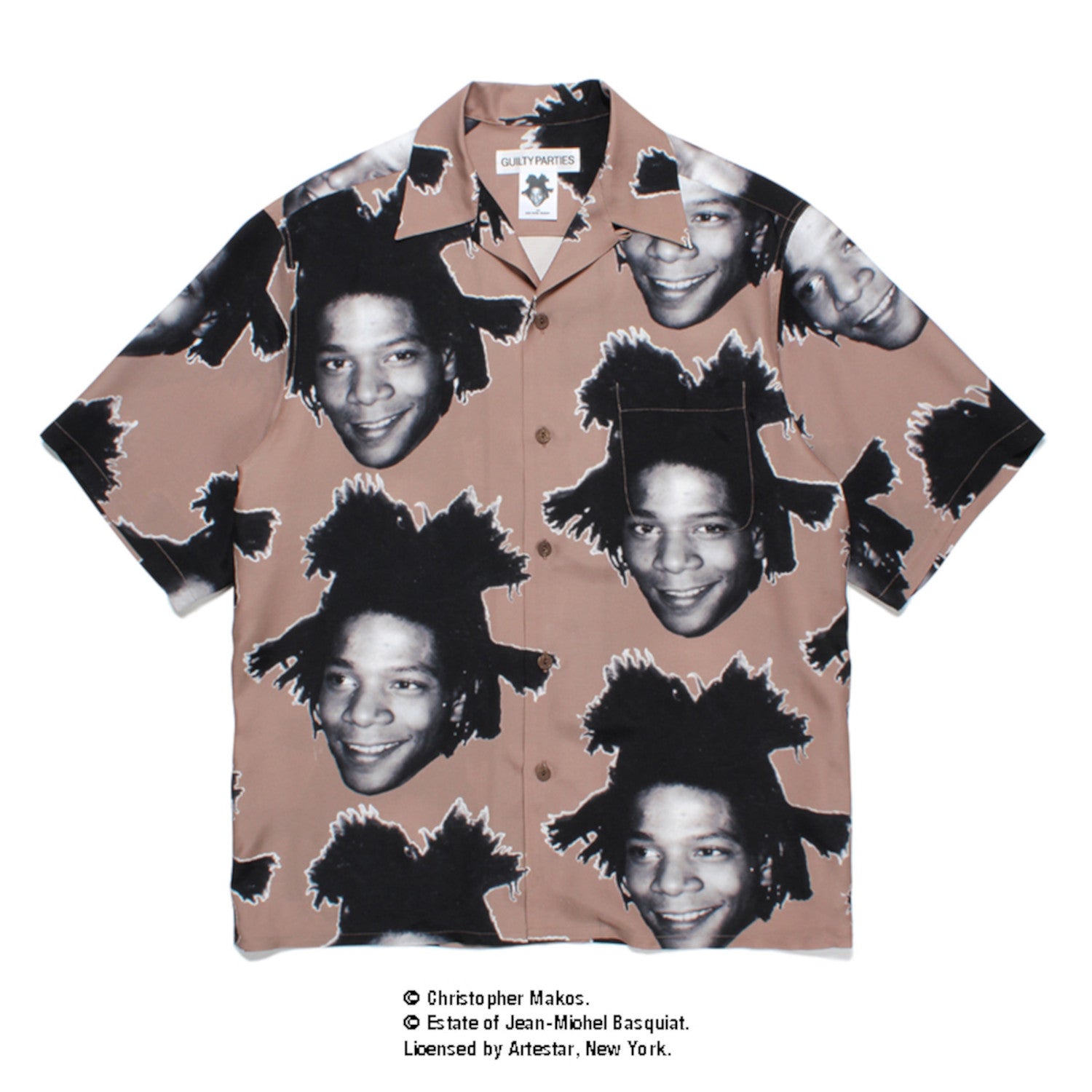 バスキア / ハワイアンシャツ タイプ1 BASQUIAT-WM-HI12 | ワコマリア