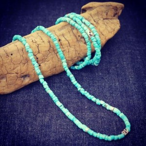 フラットヘッド シェル＆ターコイズブレスレット ｜ 町田のアメカジ