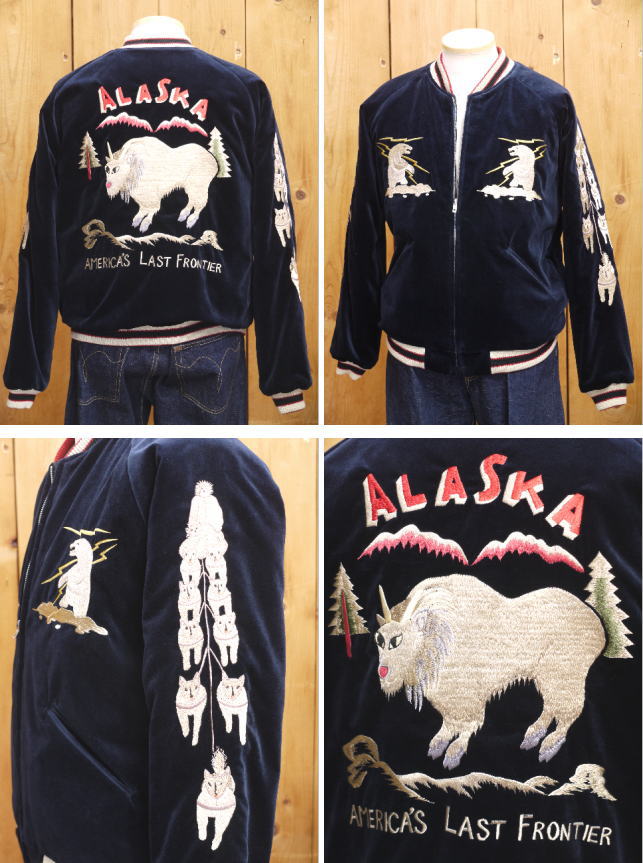 テーラー東洋 別珍 スーベニアジャケット “MOUNTAIN GOAT” × “ALASKAN