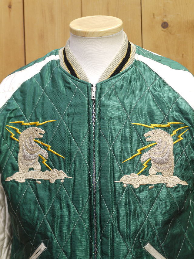 テーラー東洋 別珍 スーベニアジャケット POLAR BEAR × ALASKA MAP