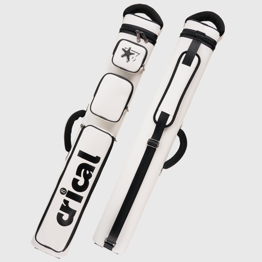 Crical】Pool Cue Case with 6 Holes 2*4 case 2 butts 4 shafts pool