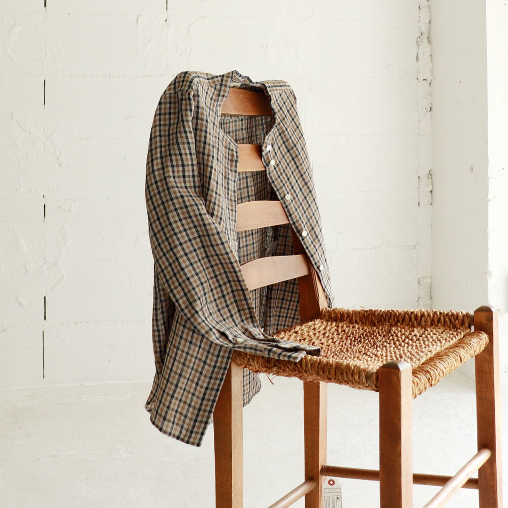 R＆D.M.Co- L G.C.C STAND COLLAR SHIRTS – csew