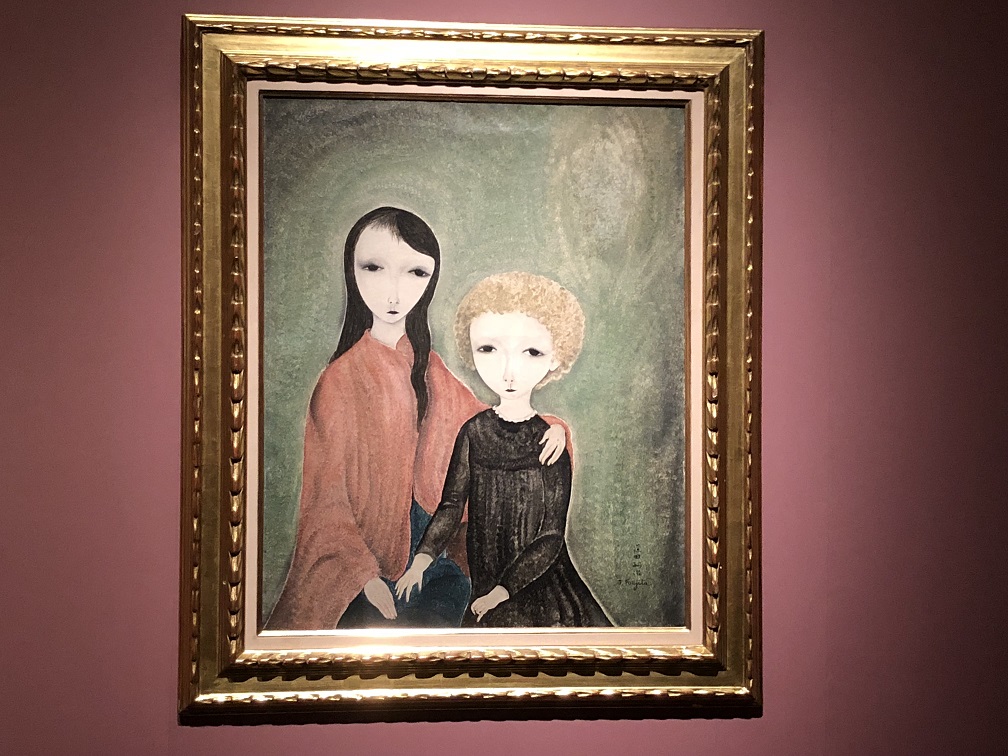 乳白色の裸婦で知られる、「没後50年 藤田嗣治展」が始まりました(岩崎