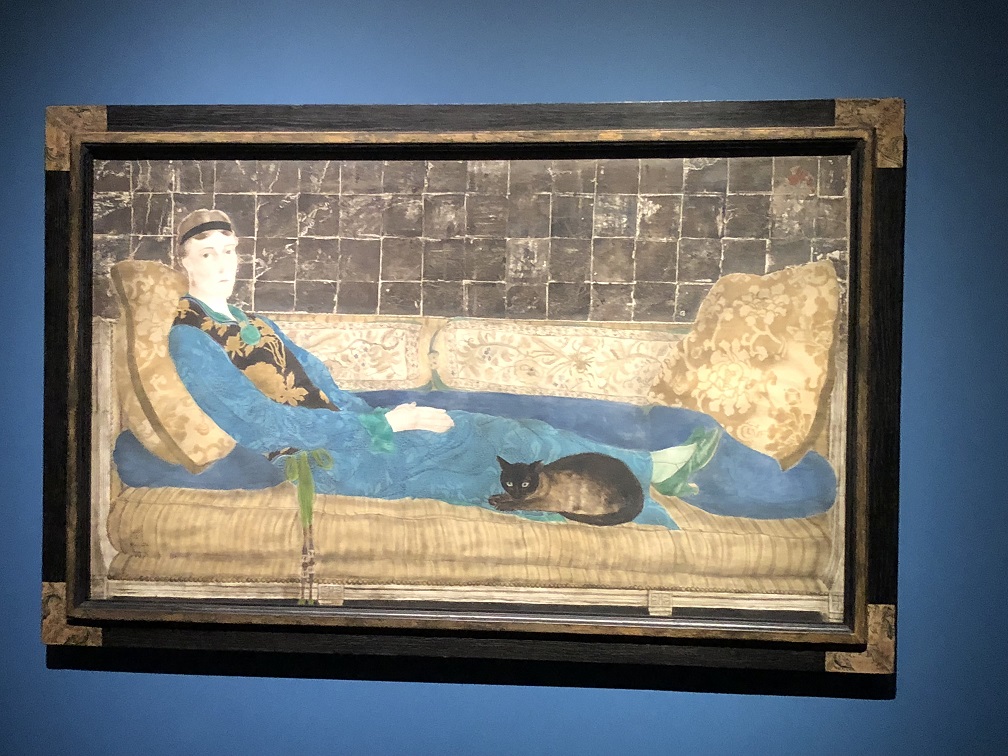 乳白色の裸婦で知られる、「没後50年 藤田嗣治展」が始まりました(岩崎