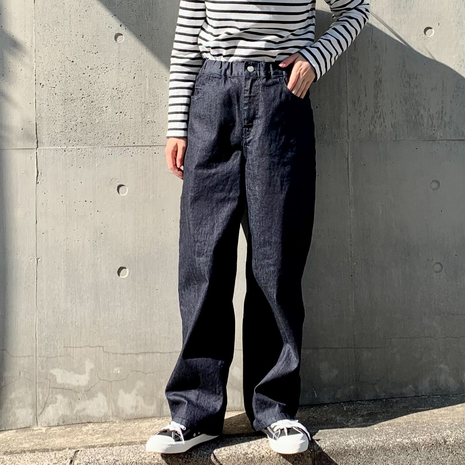 イージーストレートデニム 72968 DEEPBLUE – DEEP BLUE