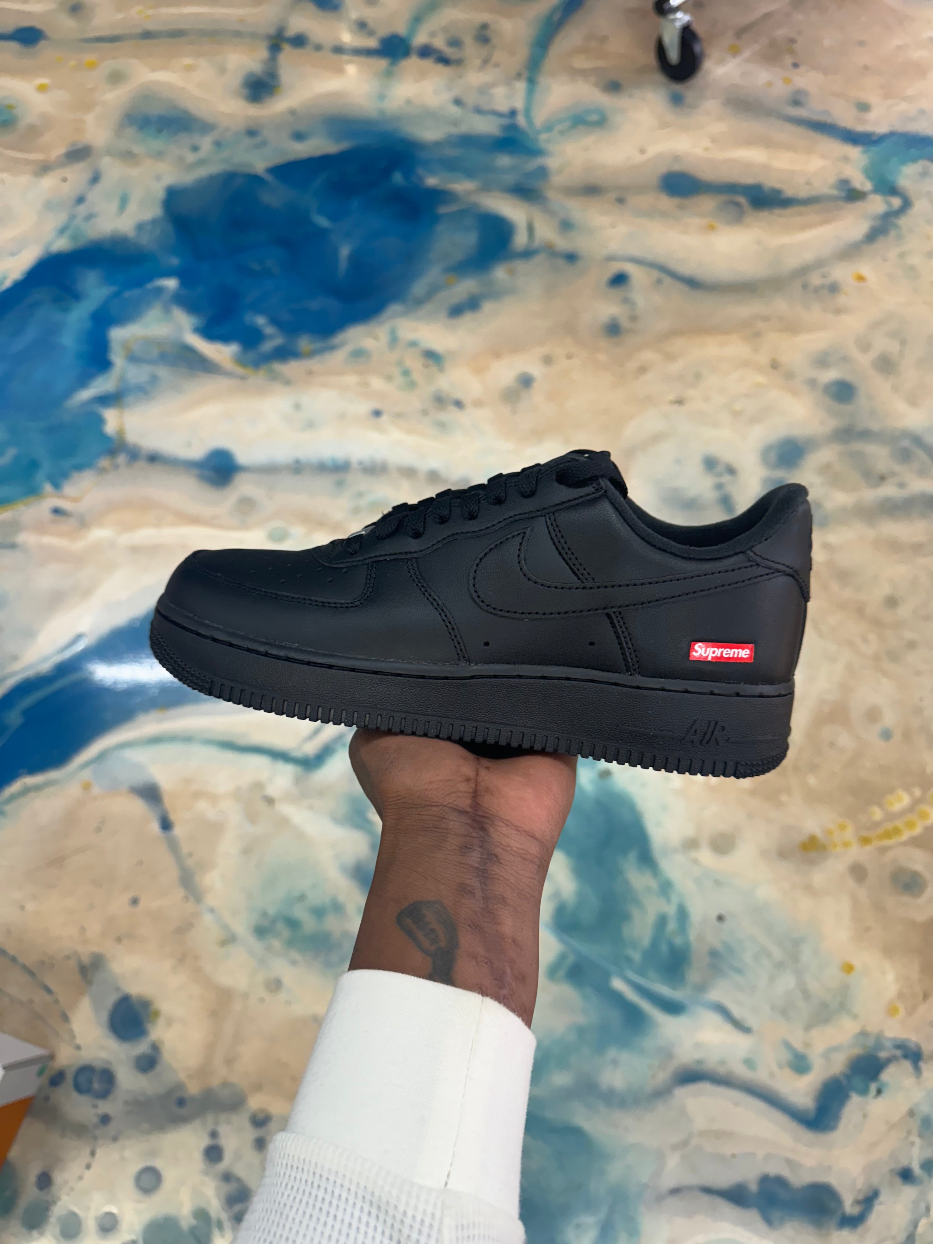 Nike Supreme AF1 Black – Denymz Clothing Store