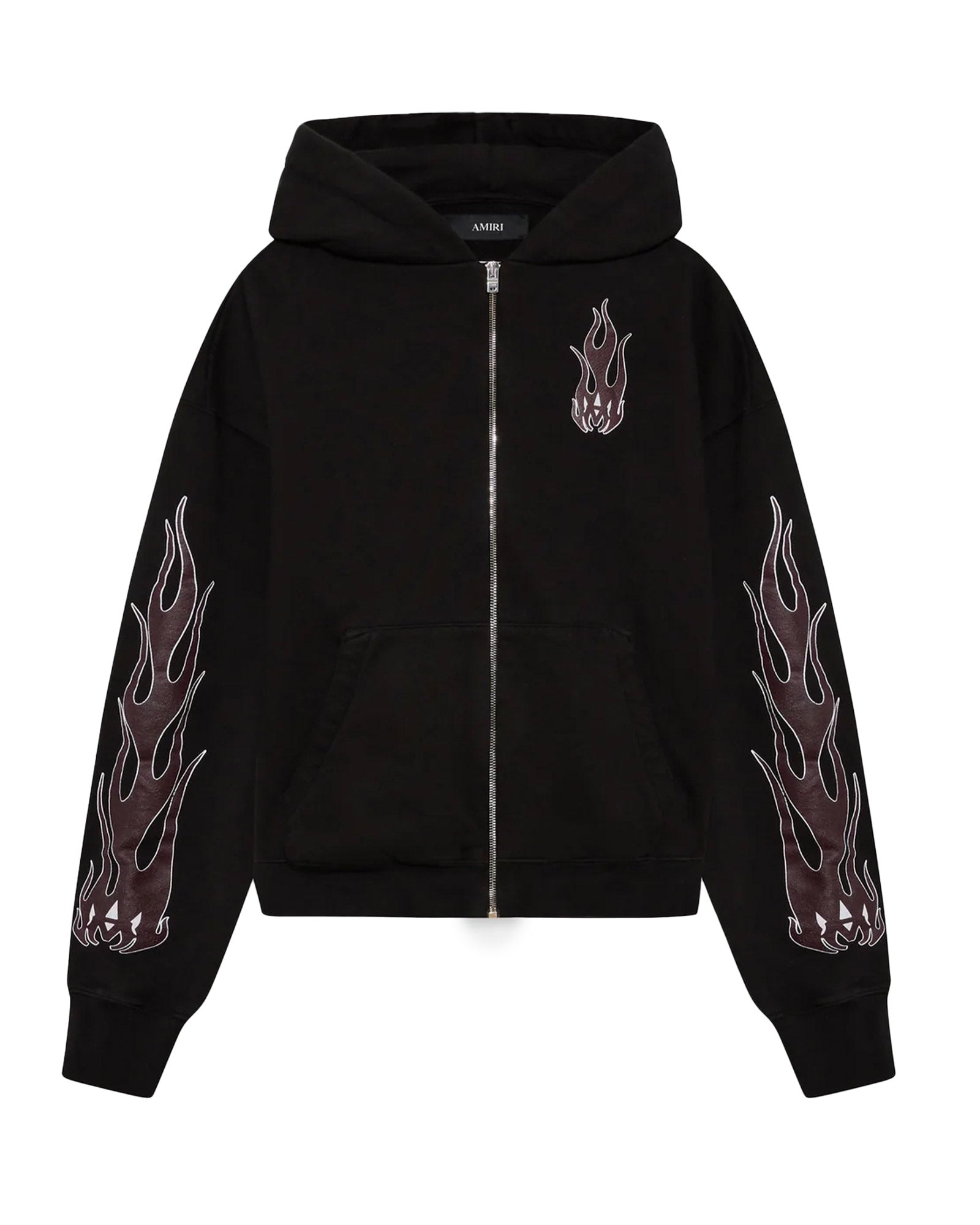 AMIRI (アミリ) SS26 WOMEN'S MA FLAMES ZIP HOODIE | Detail