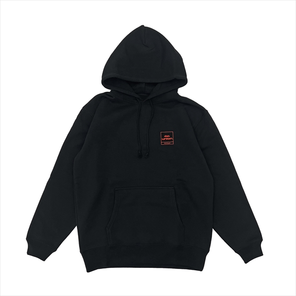 diskunionの四角ロゴを刺繍した「 5 Panel Cap 」「 CREWNECK