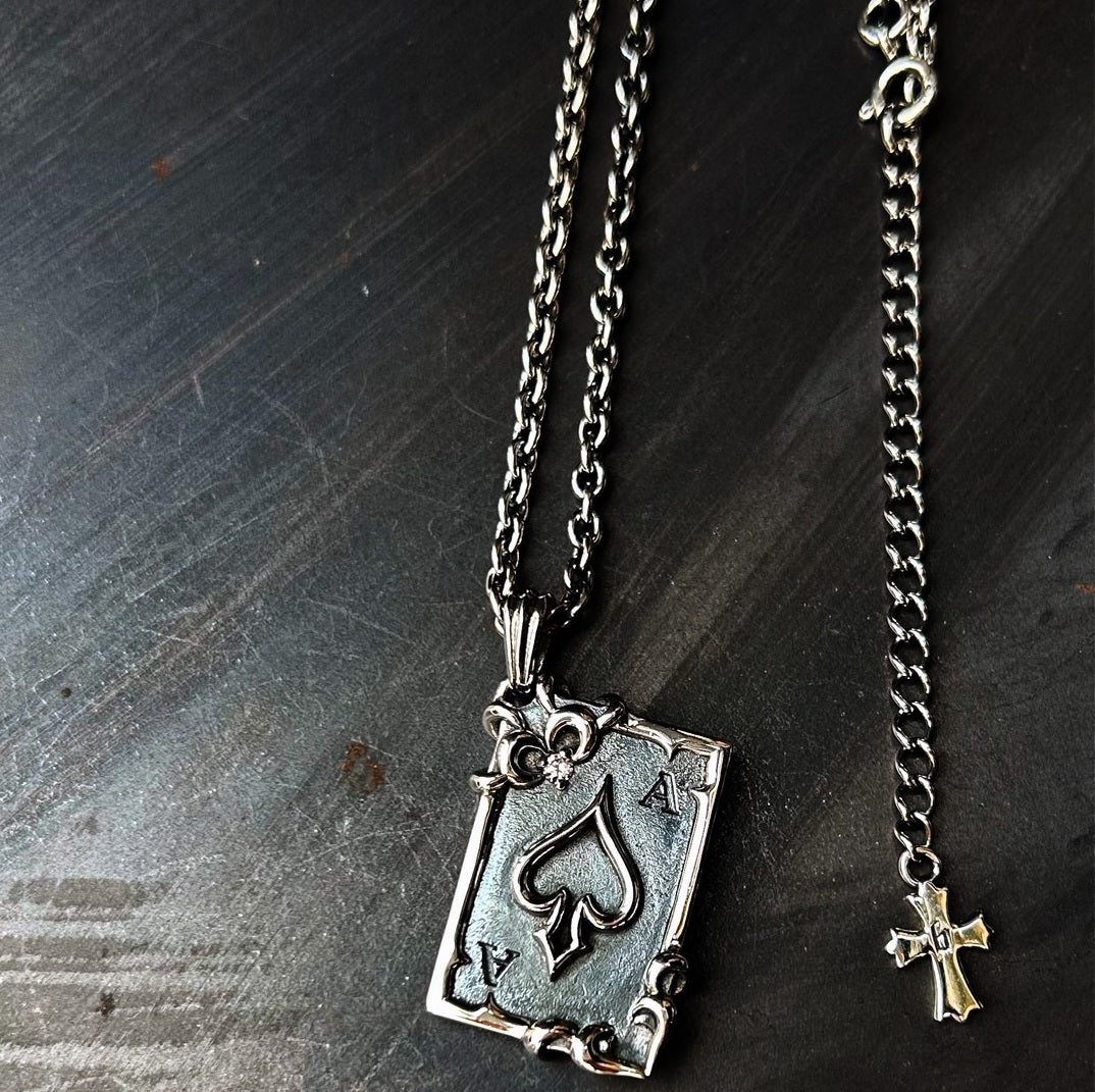 Bizarre/ビザール エスパーダトランプシルバーペンダント（チェーン