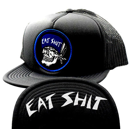 Suicidal Skates Eat Shit Patch Flip Mesh Hat – Dogtown X Suicidal