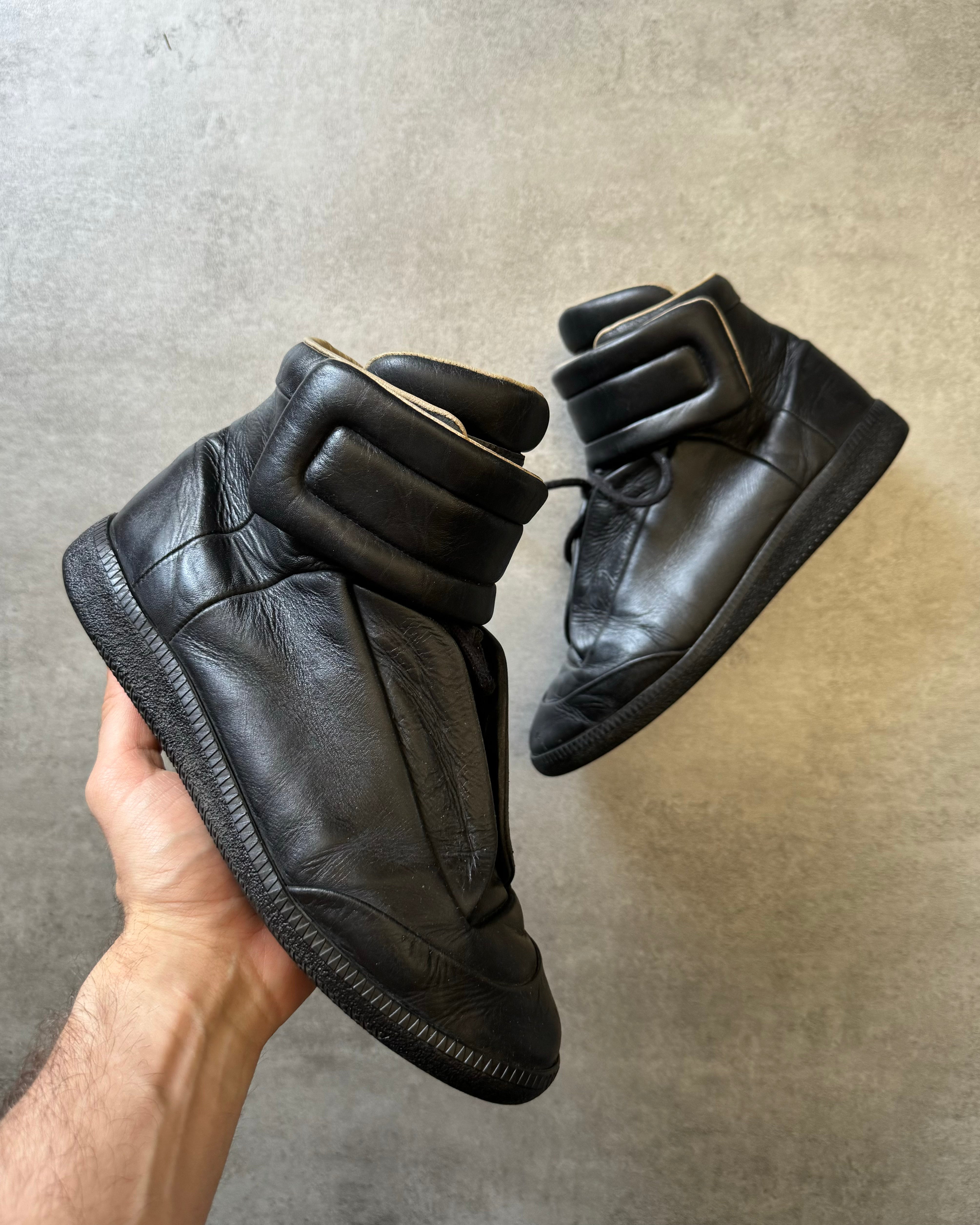 Maison Margiela Future High Top Black Leather (39eu/us6,5) – Dolce
