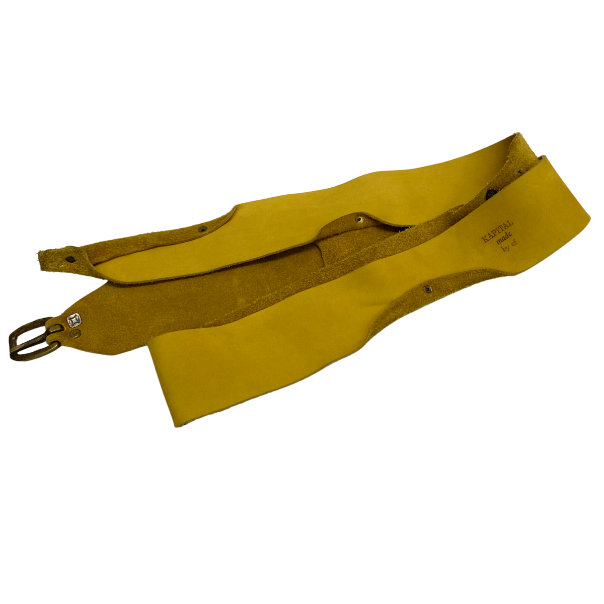 曜日割引対象外】 【中古】キャピタル KAPITAL made by ef Suede