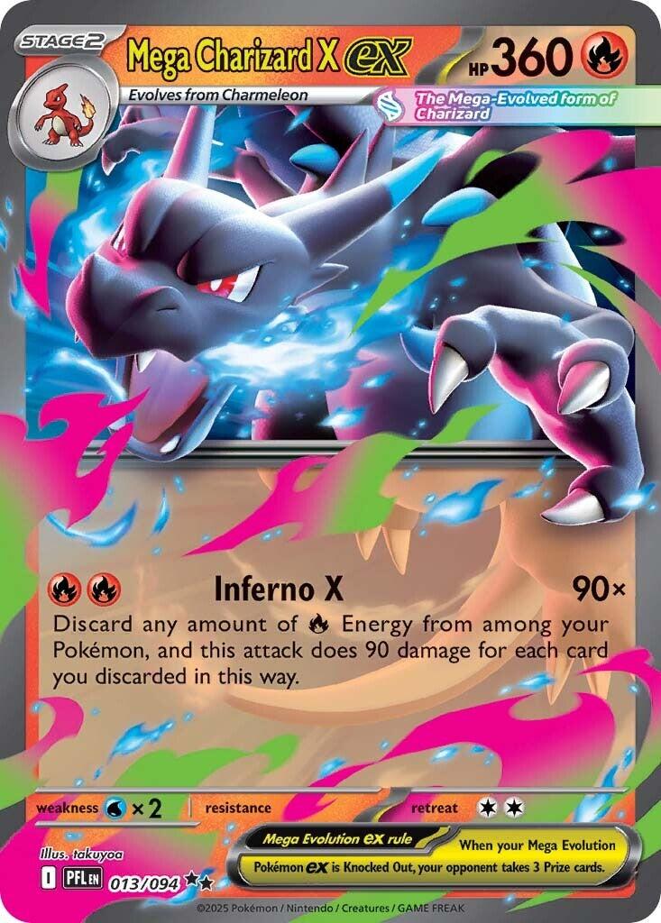 Mega Charizard X ex - 013/094 [PFL - 013/094]