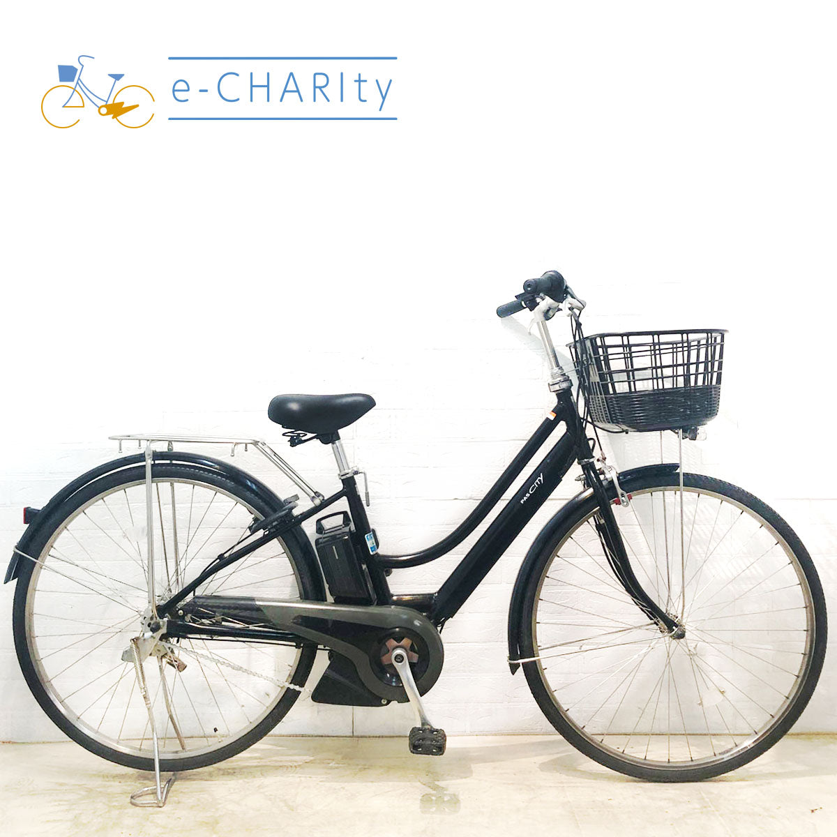 中古電動自転車 ヤマハ PAS CITY L5 パス シティ L5 ブラック 27インチ