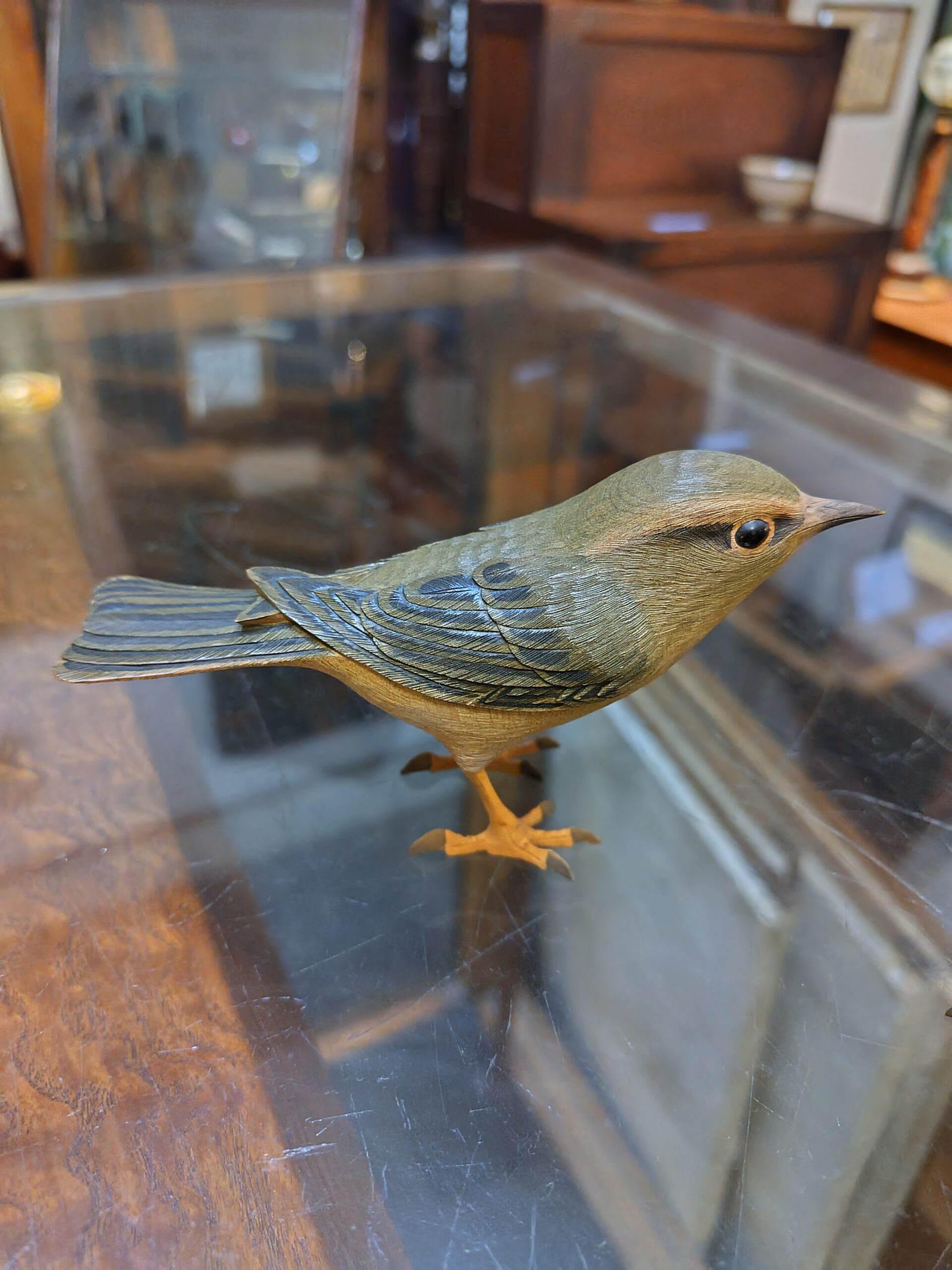 初代ッ上野玉水さんッ！！ 鶯の御夫婦ッ！！！ ｜ 海老屋美術店