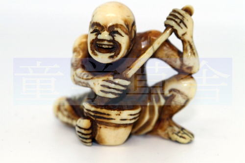 あかえびす堂 たなごころ 時代根付（江戸期から幕末頃の形彫根付 饅頭