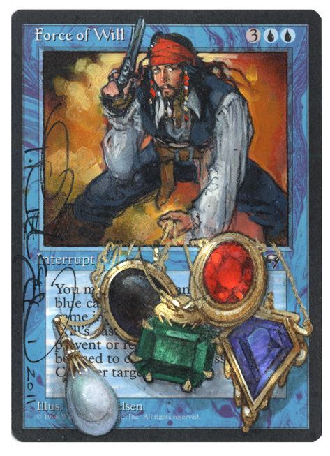 Jack Sparrow's Force of Will altered by Terese Nielsen – Eternal