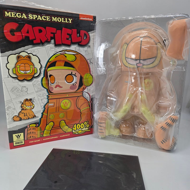 POPMART MEGA SPACE MOLLY 400% Garfield A-01, 1pc NEW – ETTV