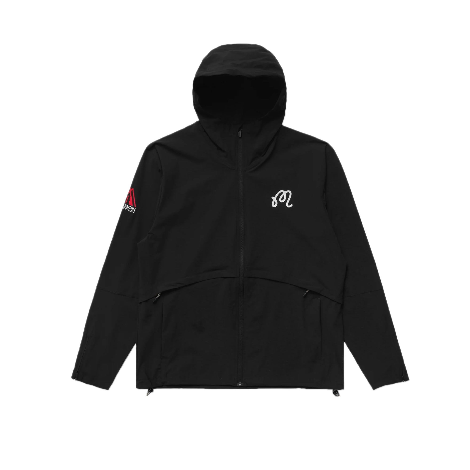 Malbon Golf Mens Trailhead Shell Jacket – Extra Butter