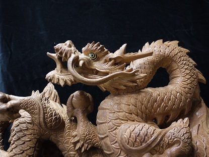 木彫「龍」 | 木彫り彫刻制作 越前彫刻工房