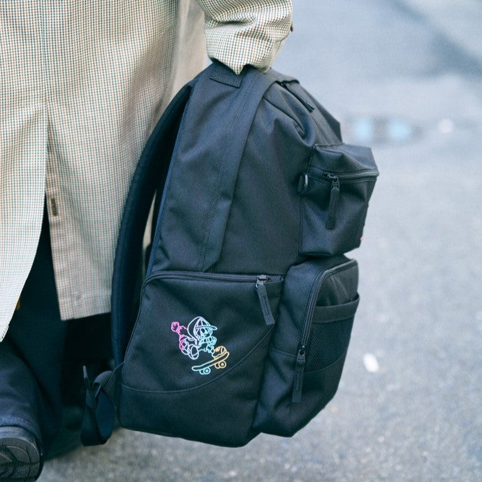 LIMITED】x NEW JACK | POCKETPACK NJ | Medium Backpack Neon Multi