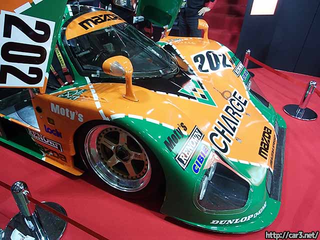 チャージ・マツダ767Bのルマン参戦車両画像集、オートサロンのモ