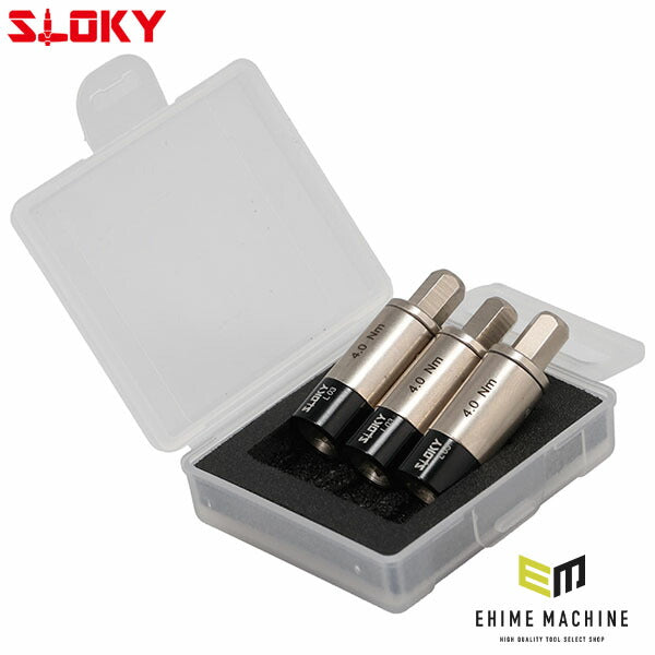 スローキー 3本組トルクアダプター 4.0Nm (TOK-12-4.0)(4545301116952