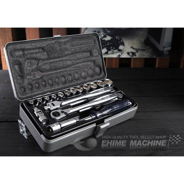 TONE ソケットレンチセット 19点 1800m【エヒメマシン】