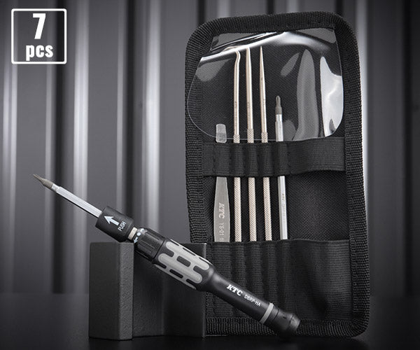 KTC 精密ラチェットドライバ ツールセット7点 TDBRPX7 フックツール