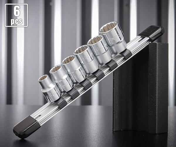 TONE ソケットセット（12角）ホルダー付 hd306【エヒメマシン】