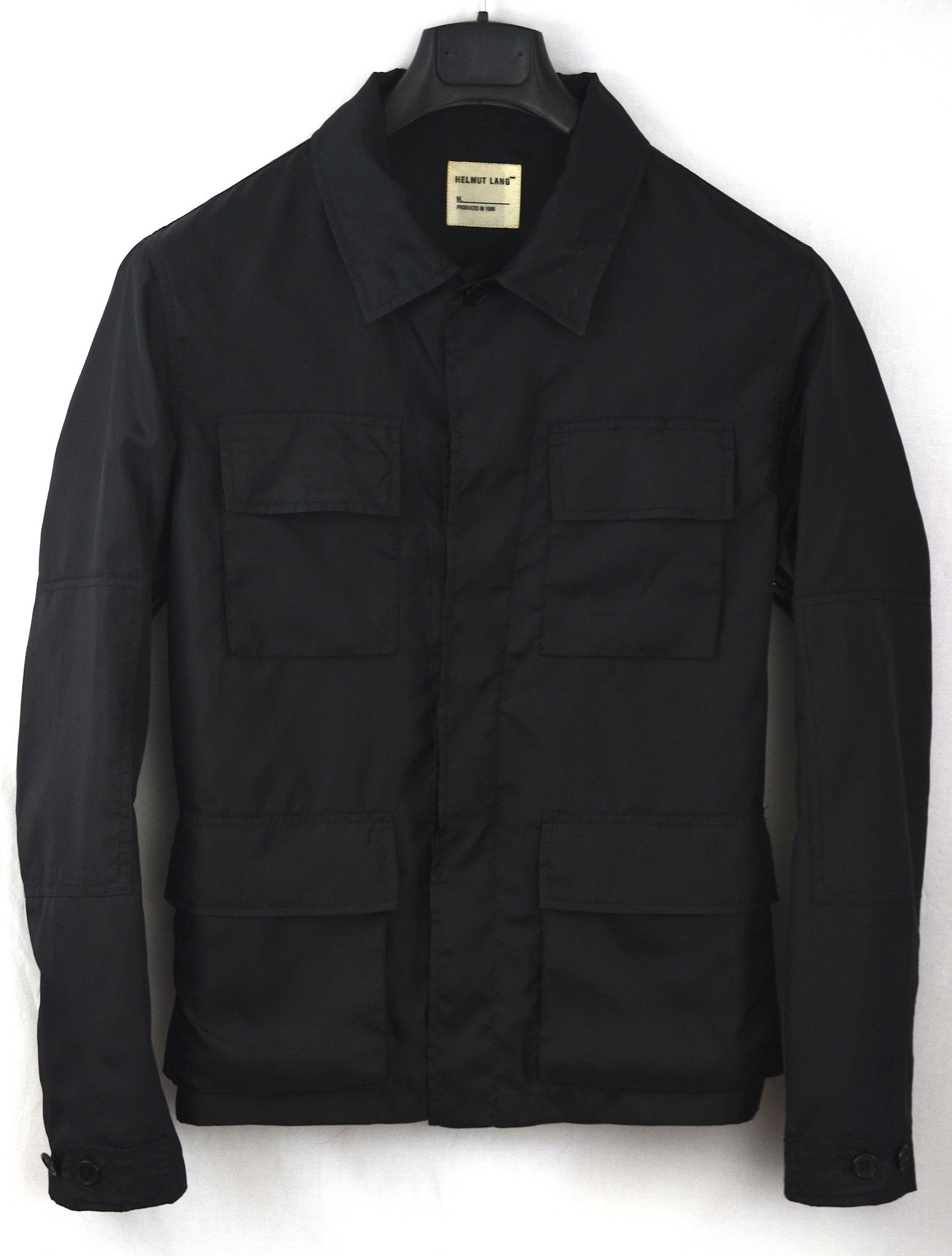 Helmut Lang 1997 Fine Nylon Worker Jacket with Cargo Pockets – ENDYMA