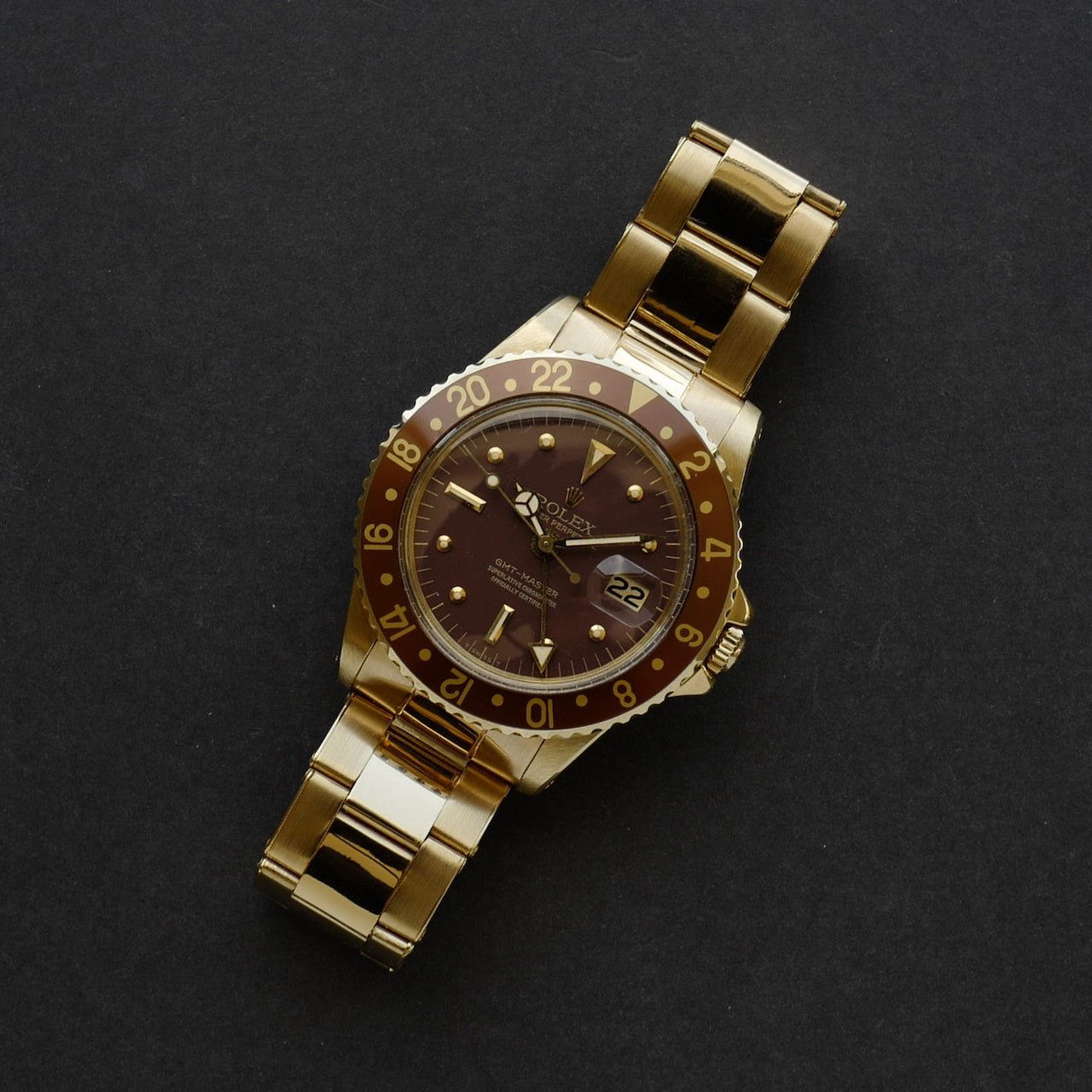 ロレックス/GMTマスター1675/8/茶つぼ/保証書/ROLEX GMT-MASTER Ref