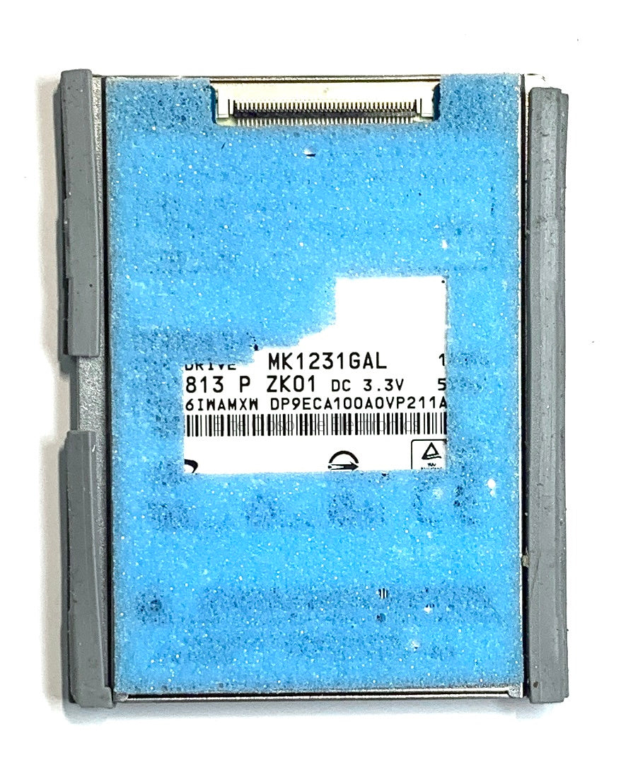 Toshiba MK1231GAL 120GB ZIF HDD Hard Drive iPod Classic 6th 7th