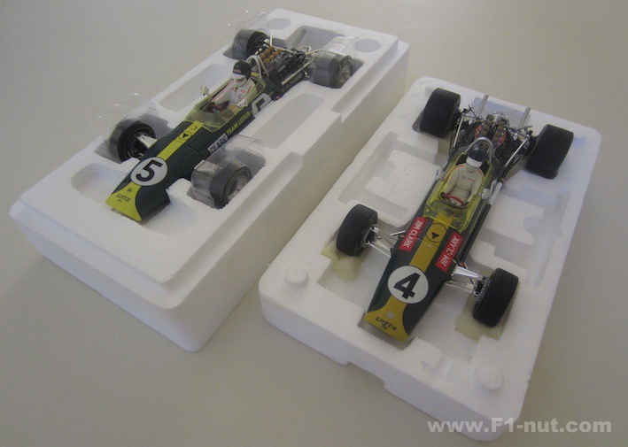 F1 1:18 diecast review: Exoto v Quartzo – Jim Clark Lotus 49 | F1