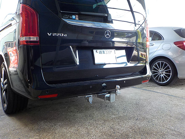 メルセデスベンツ Vクラスロング(W447) ヒッチメンバー SUNROCKY 福伸工業