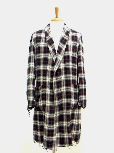 UNDERCOVER (アンダーカバー) ヘリンボン チェックガウン/正規通販